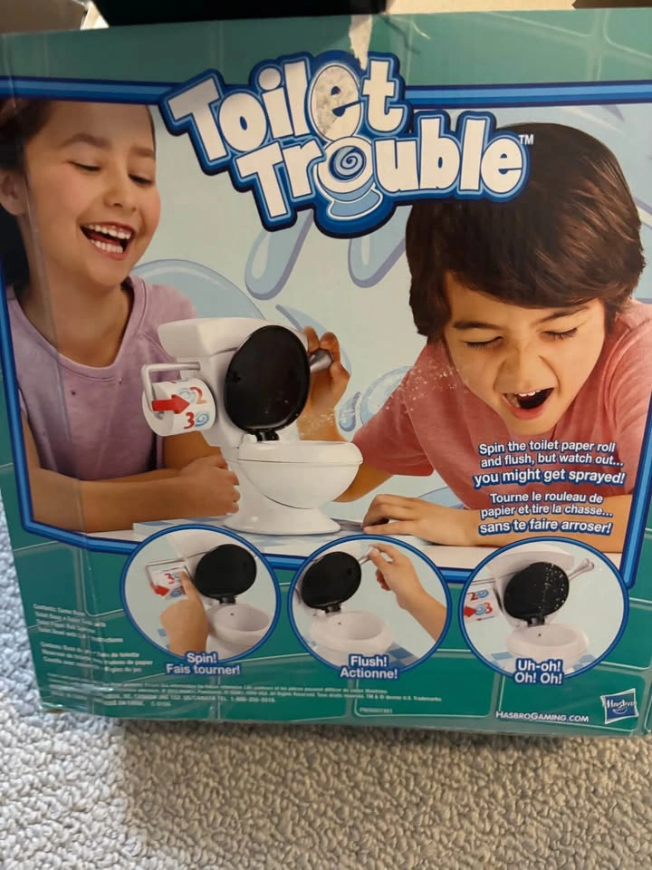 Toilet trouble board game - photo 3