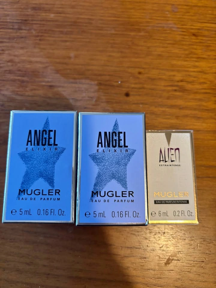 Mugler Mini Perfumes - Angel Elixir & Alien Extraintense