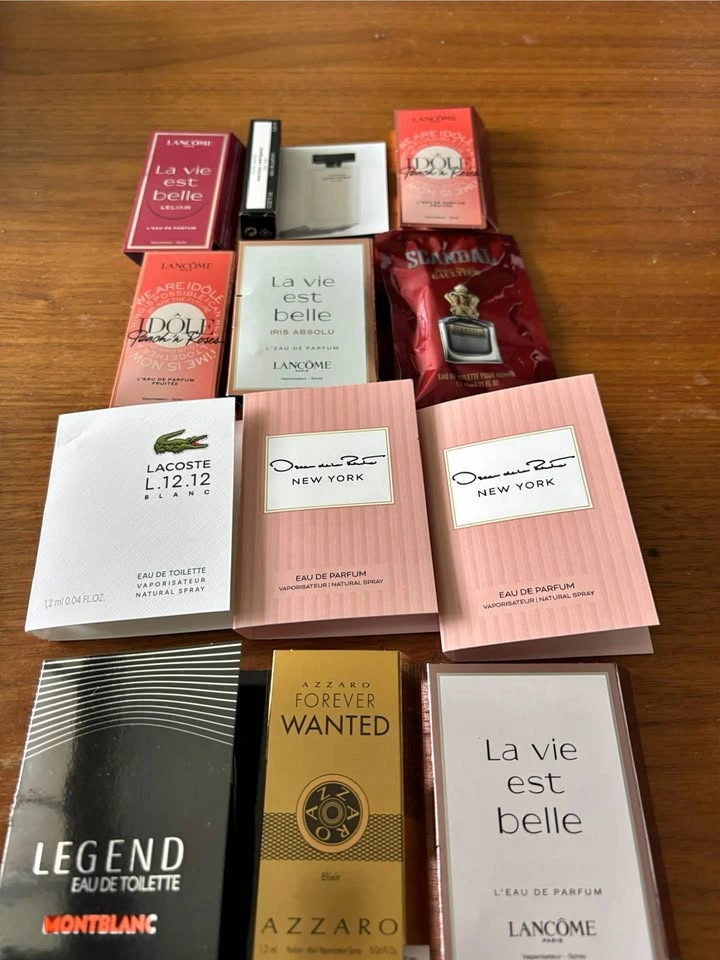 Mini Perfume Samples Set (12pc)