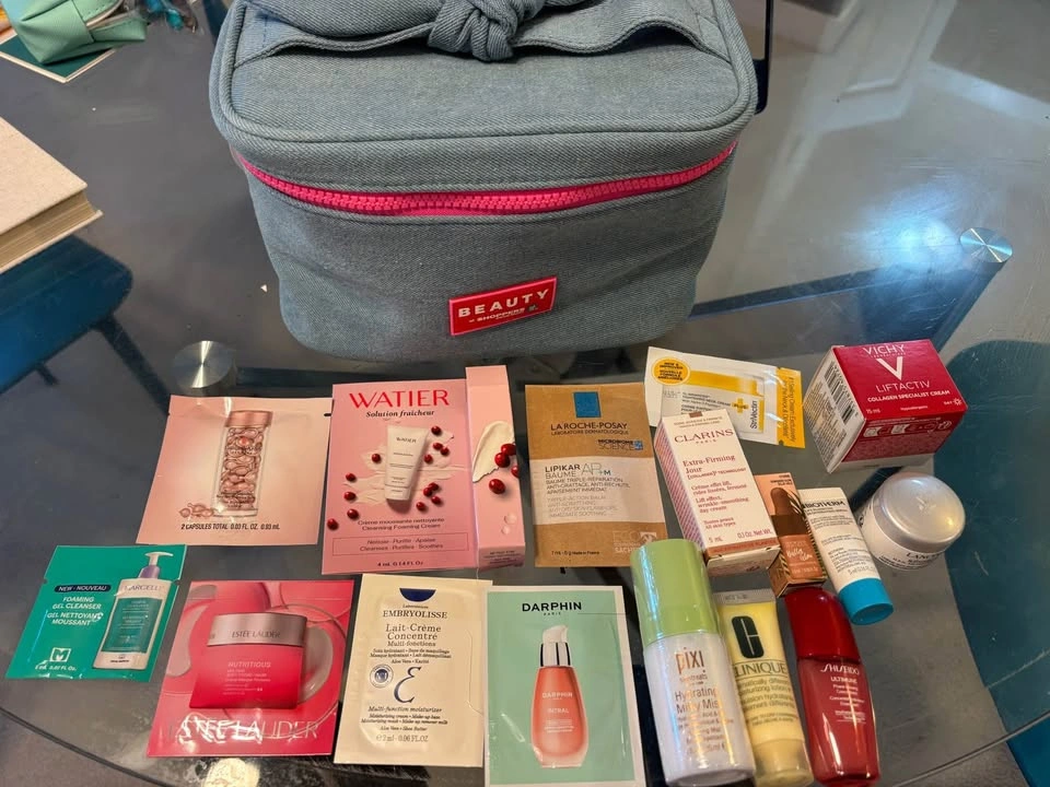 Skincare Deluxe Sample Set (Shiseido, Lancôme, Clarins) - photo 2