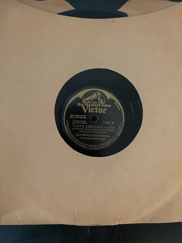 Glenn Miller 78 RPM Record Collection – Bluebird & Victor – 12 - photo 5