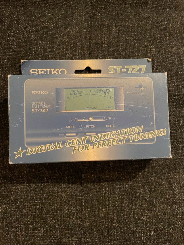 Seiko ST-727 Guitar & Bass Tuner