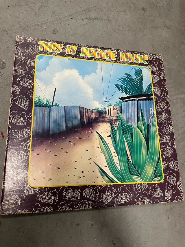 "This Is Reggae Music" vinyl record (1974 Island Records)