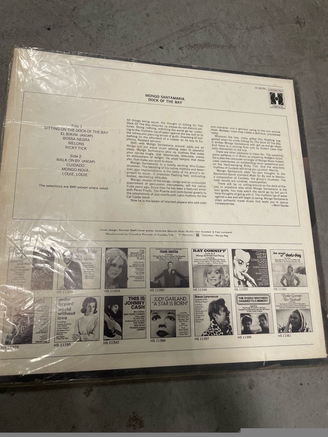 Mongo Santamaria Dock of the Bay Vinyl - photo 2