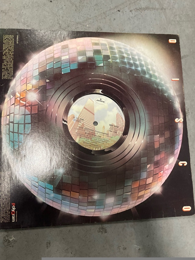 Kurtis Blow The Breaks Vinyl Record - photo 3