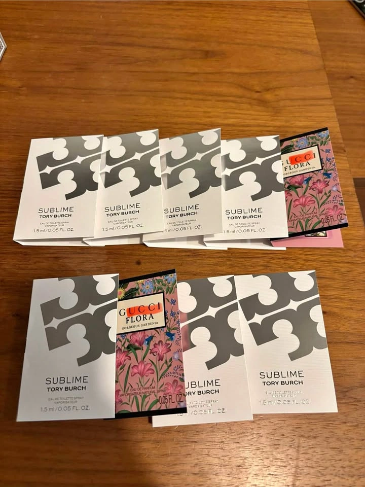 Perfume Samples for Women (9 units)