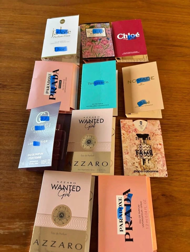 Unused Perfume Samples for Women (11 units)
