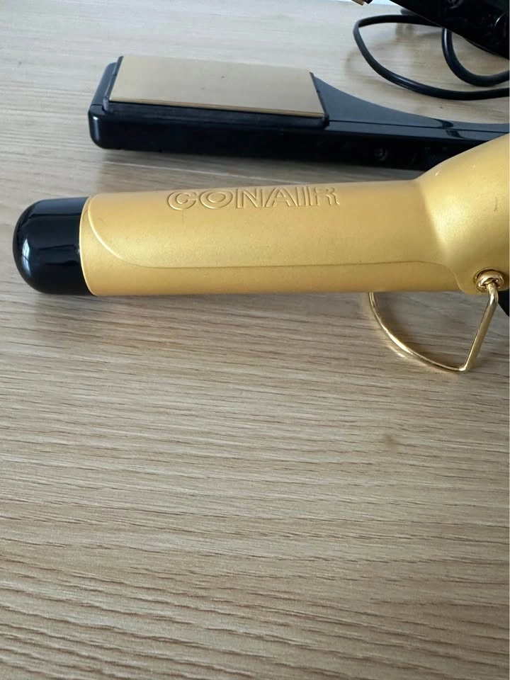 Hair Styling Tools Set – Flat Iron & Curling Iron (Working) - photo 2