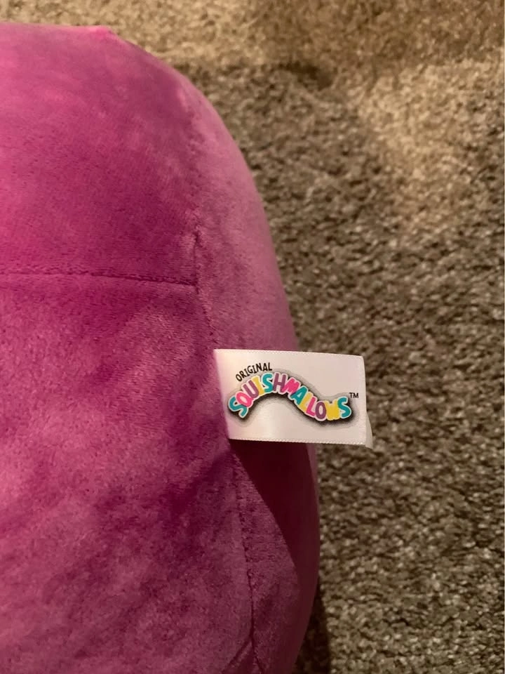 Glena the Eggplant Squishmallow Collectible 12 inch - photo 3