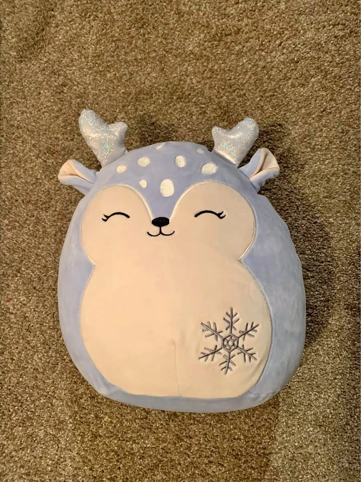 12 Inch Farryn the Purple Fawn Squishmallow Collectible