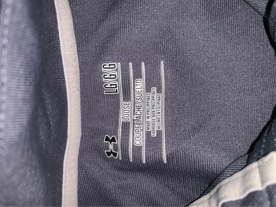 Large Under Armour Full Zip Longsleeve Grey - photo 3