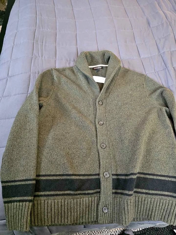 NEW Banana Republic Shawl Collar Cardigan – XL – Italian Yarn