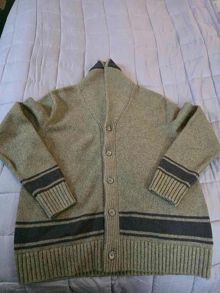 NEW Banana Republic Shawl Collar Cardigan – XL – Italian Yarn - photo 2