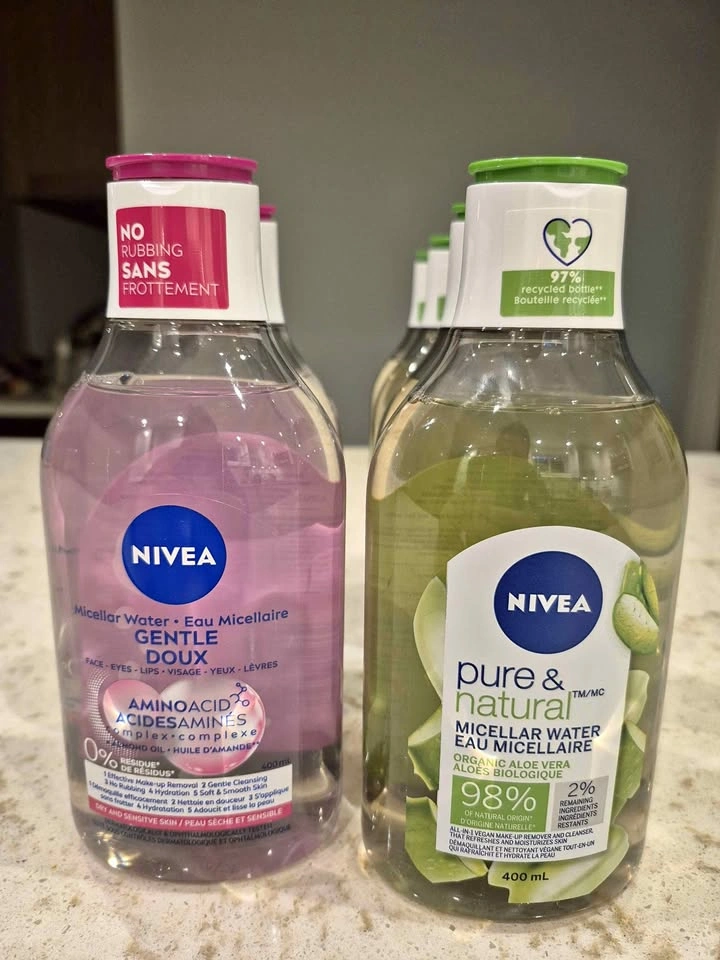 NIVEA Micellar Water Gentle & Pure & Natural - New