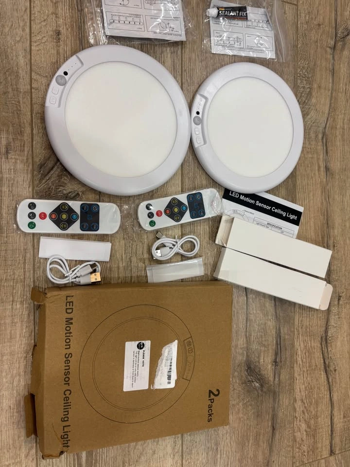 2-Pack Smart LED Ceiling Lights - Brand New - photo 2