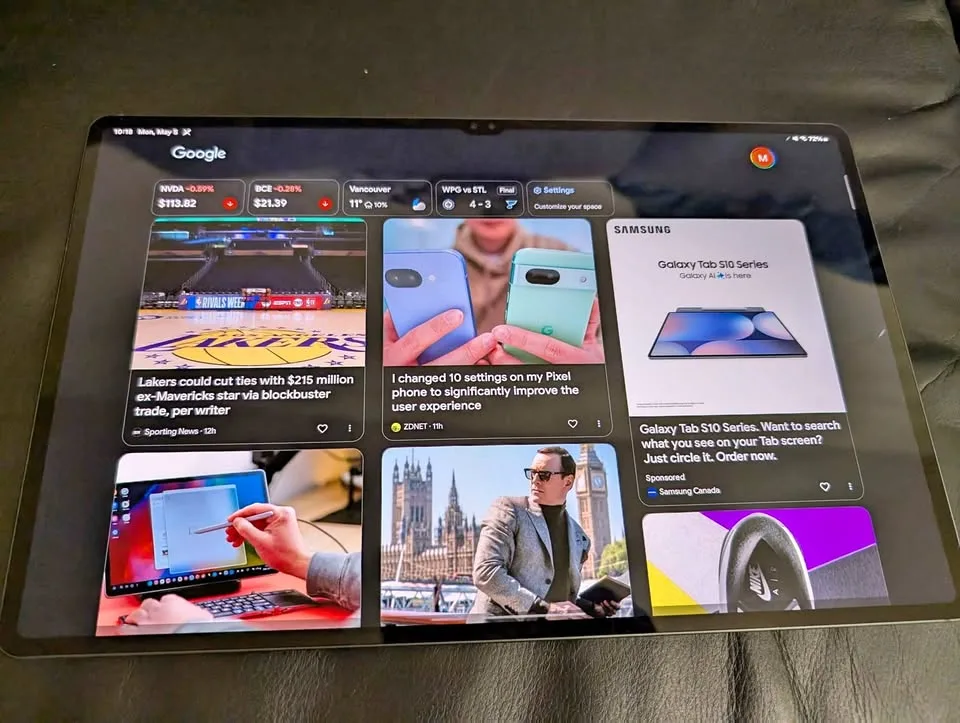 Samsung ultra tablet 9 256gb thumbnail