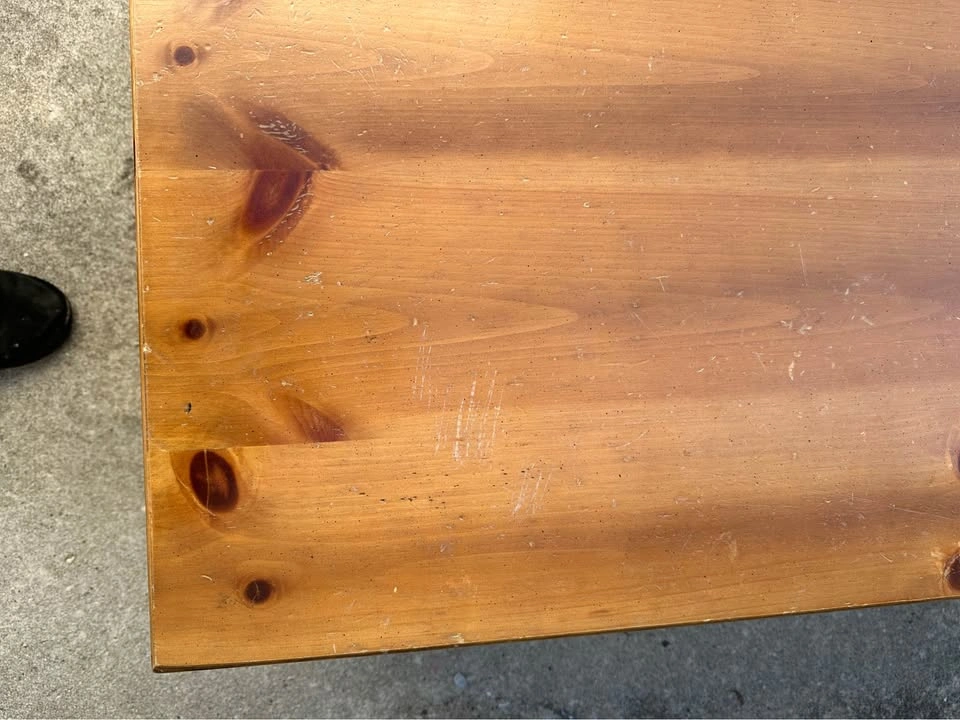 Solid wood coffee table - photo 4