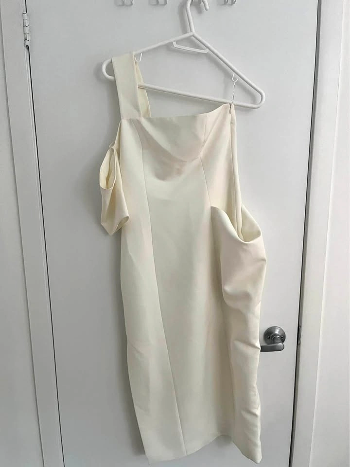 Blancore White Asymmetrical Dress