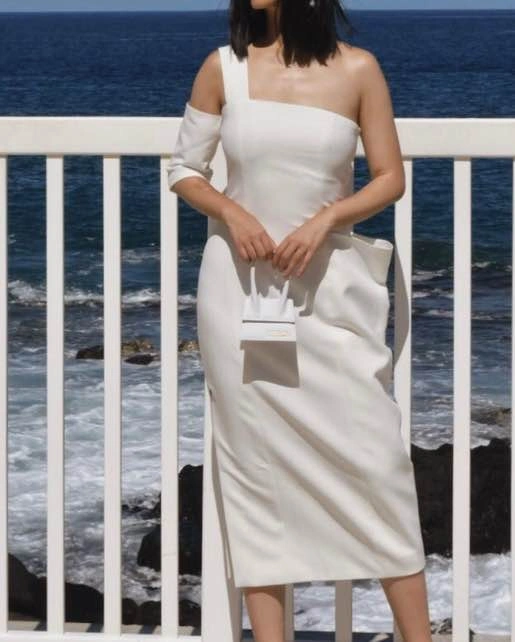 Blancore White Asymmetrical Dress - photo 3