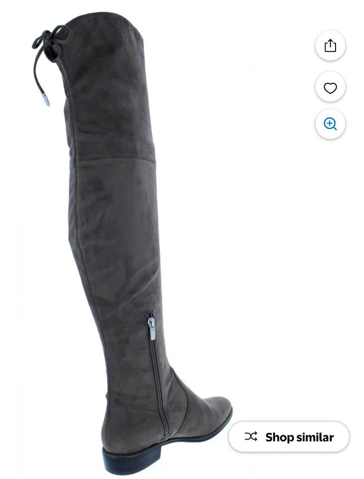 Marc Fisher Suede Knee High Boots Size 6.5