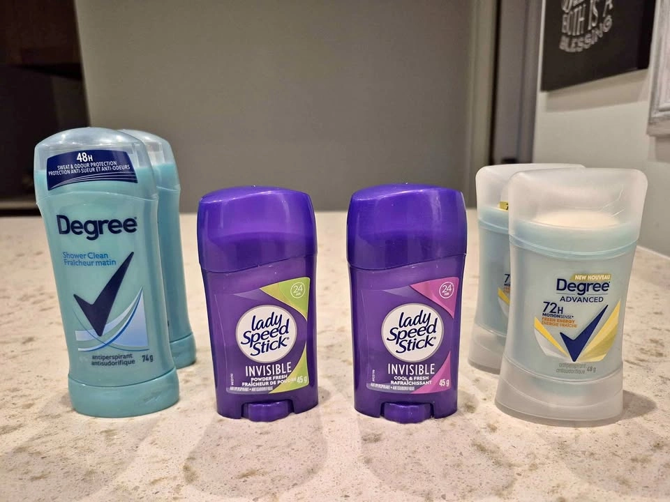 Degree & Lady Speed Stick Antiperspirants