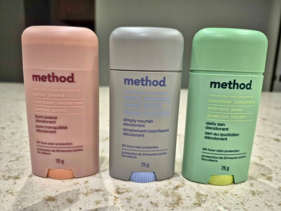 Method Deodorant - 3 Different Scents