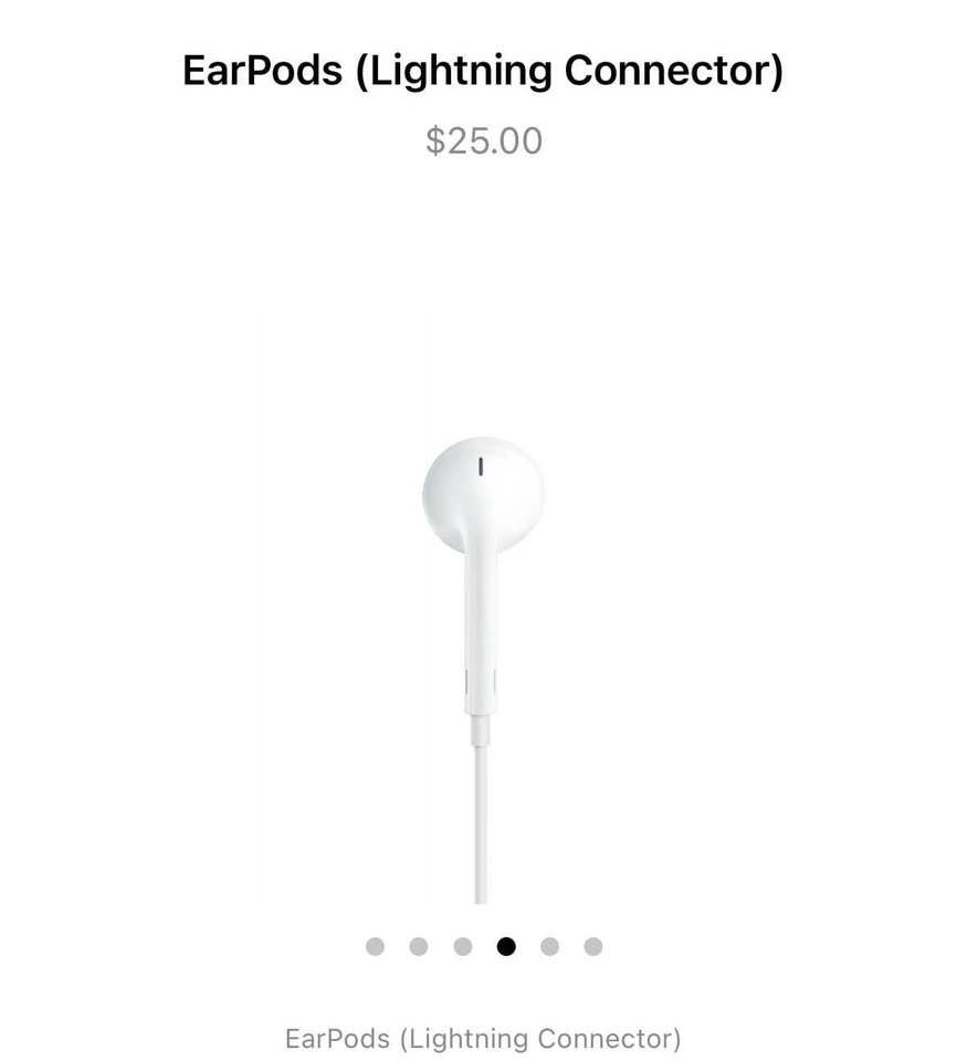 Apple Earphones - Lightning Port - photo 4