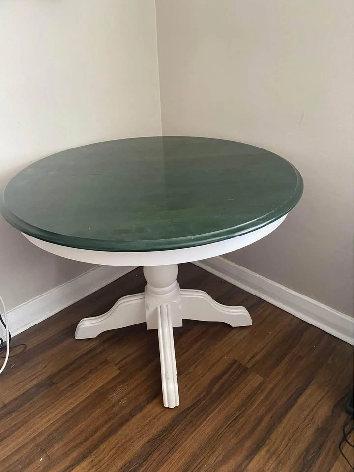Solid Wood Dining Table with 6 Chairs - photo 2
