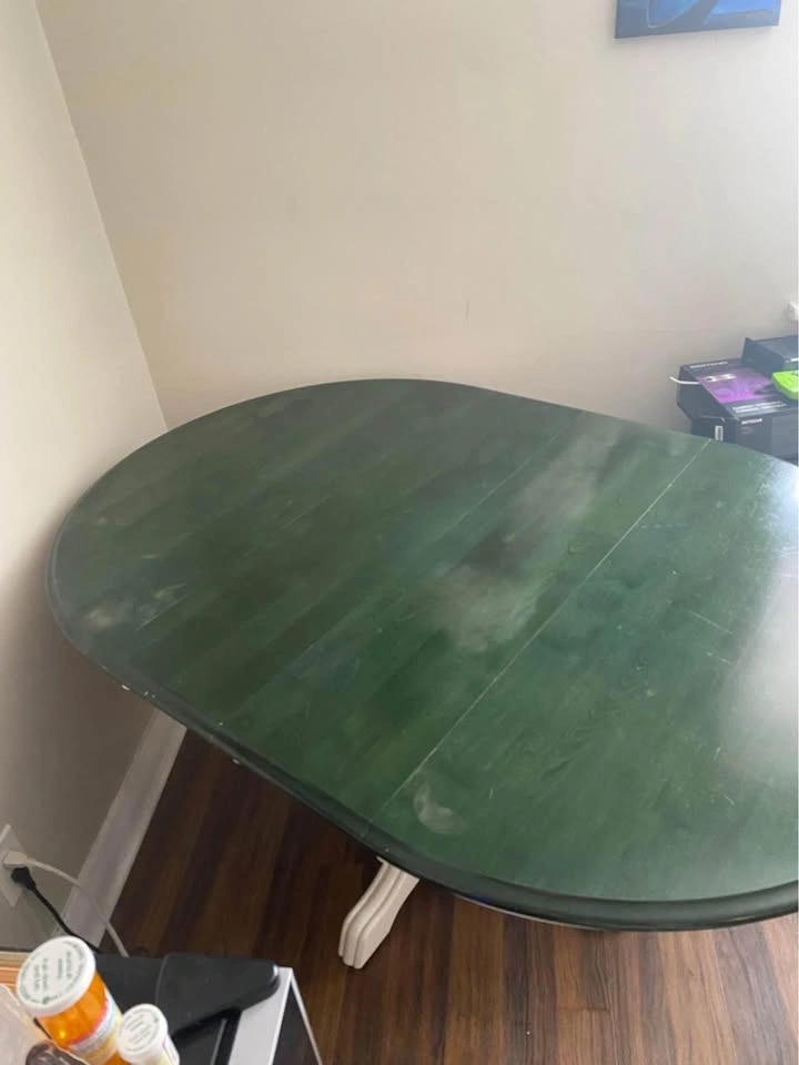 Solid Wood Dining Table with 6 Chairs - photo 3