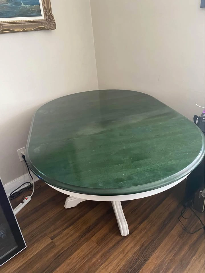Solid Wood Dining Table with 6 Chairs - photo 4