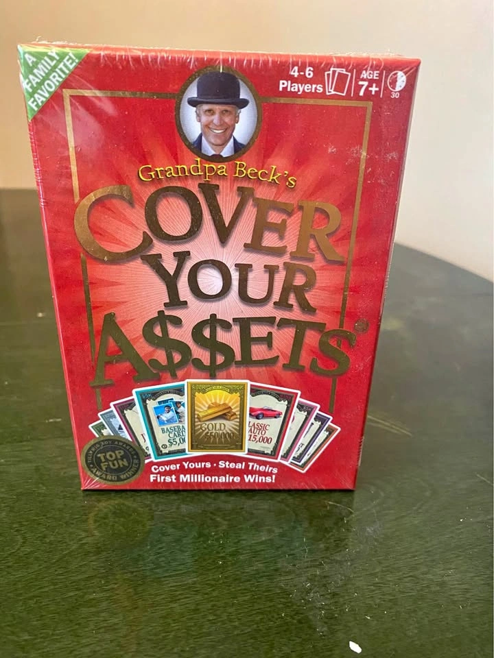 Grandpa Beck's Cover Your Assets Card Game New Sealed