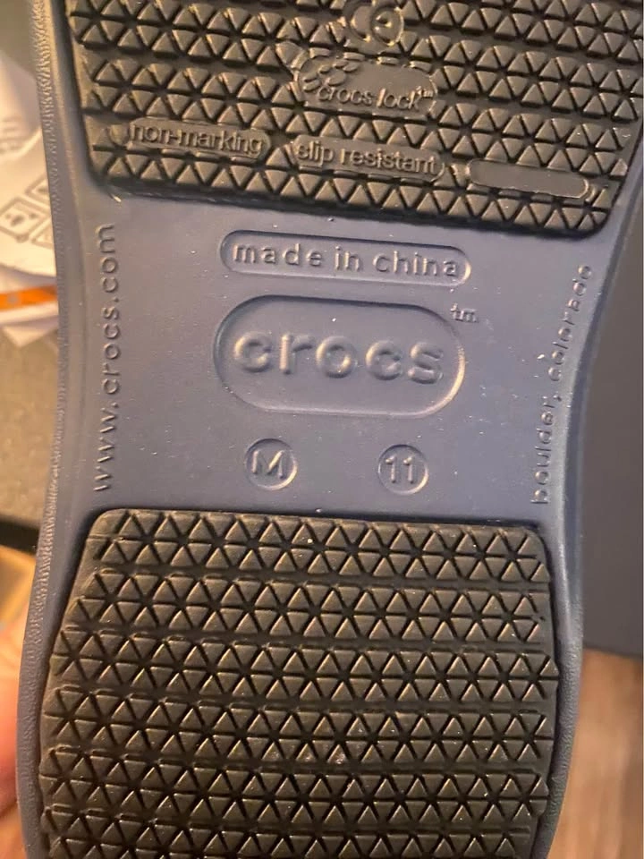 Crocs Bistro Navy Clogs Men's 11 - photo 4