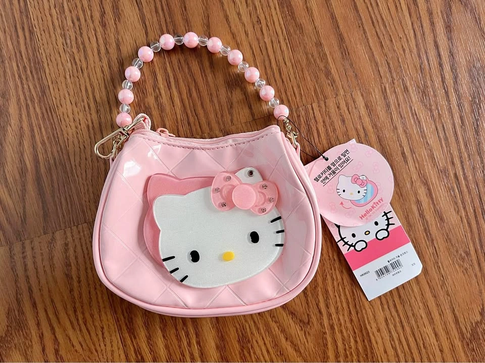 Hello Kitty Pink Mini Handbag /Mini sac à main rose Hello Kitty