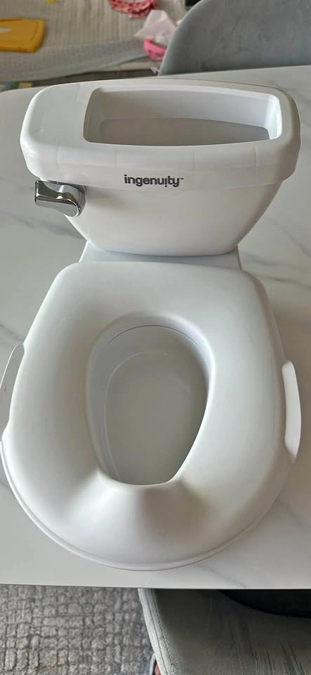 Ingenuity My Size Potty Pro White + Potty Book