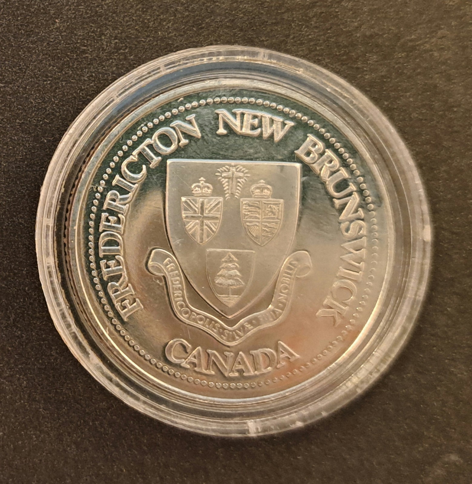 1981 Royal Wedding Charles & Diana Coin - Fredericton NB - photo 2