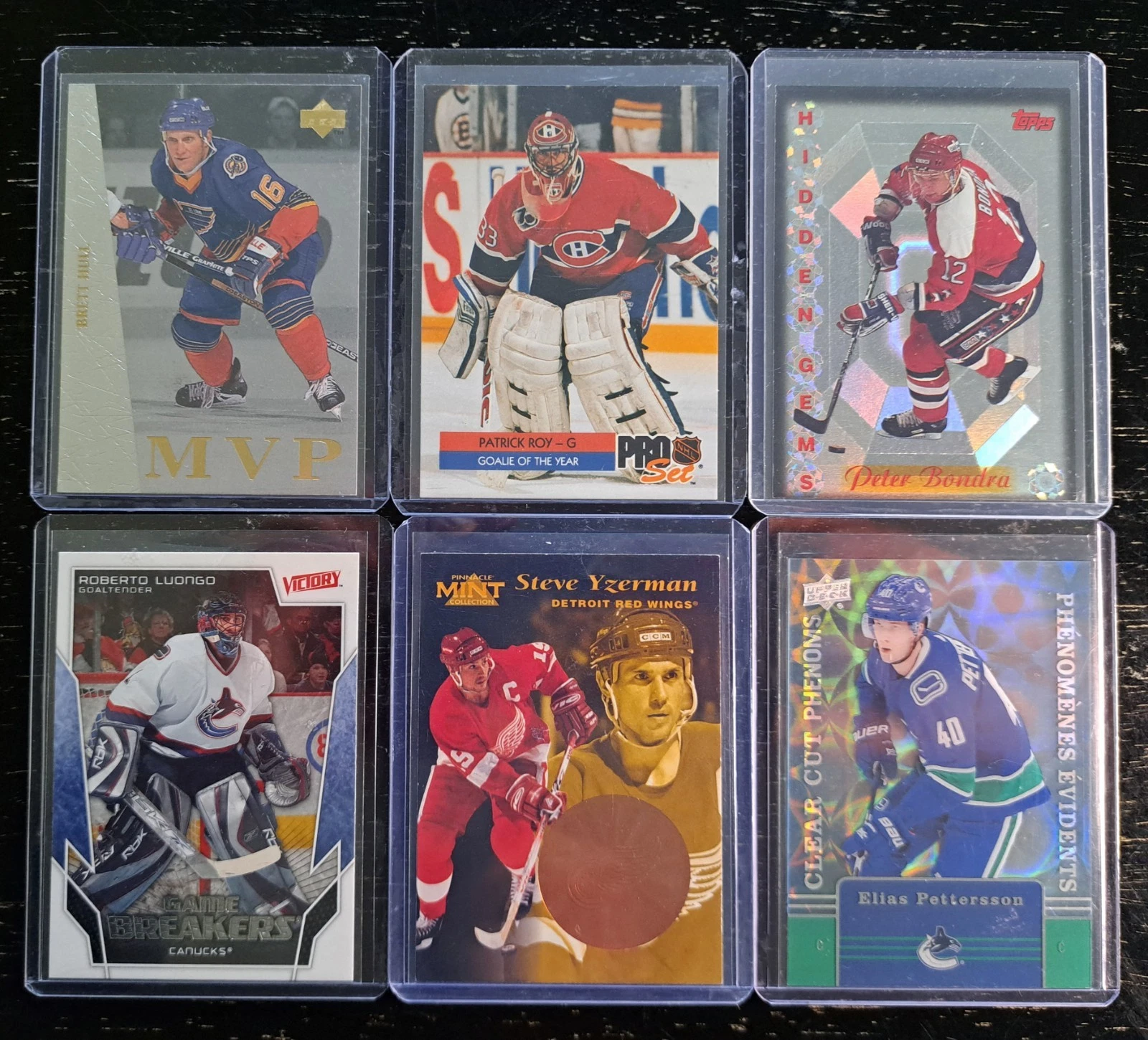 🔥6 NHL All-Stars🔥 P.Roy, E. Pettersson, R.Luongo, P.Bondra, S.Yz