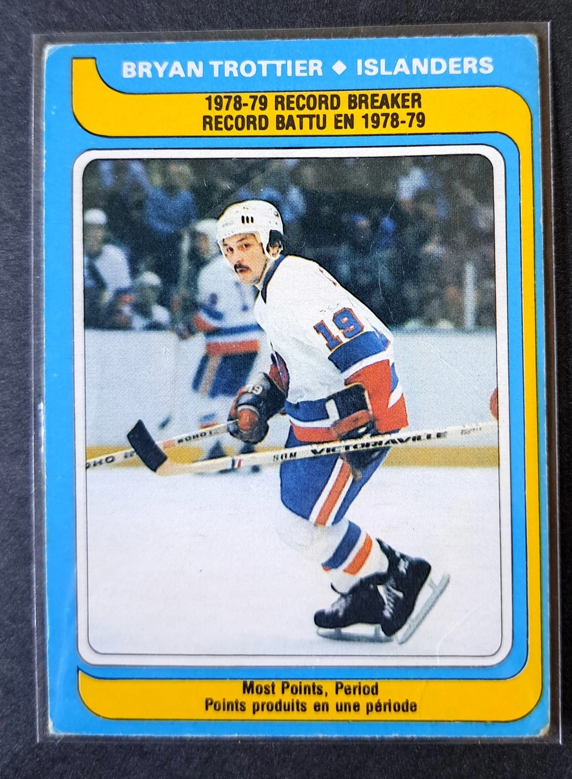 1979-80 O-Pee-Chee Bryan Trottier Record Breaker #165