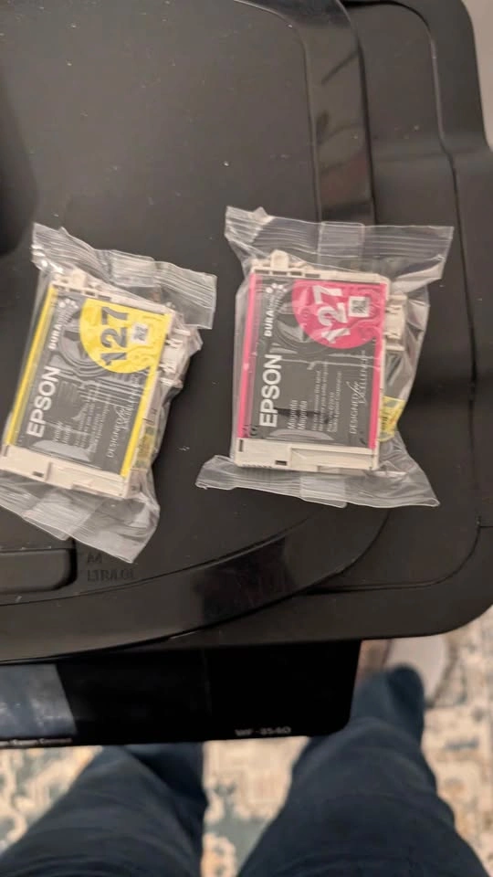 Epson Printer with 2 Ink Cartridges - photo 5