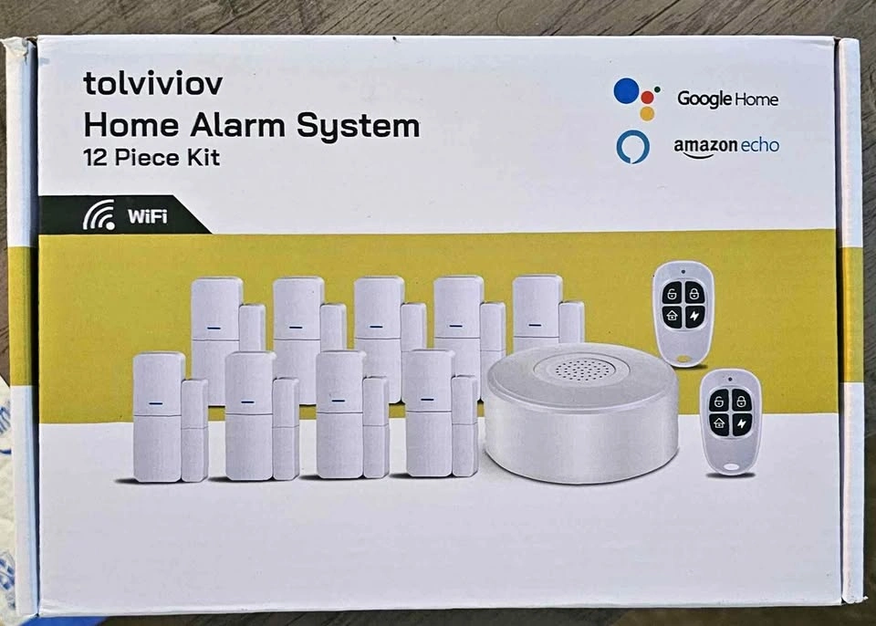 Tolviviov Home Alarm System 12pc Kit