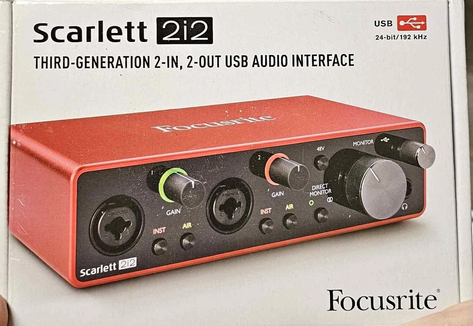Scarlett 2i2 3rd gen