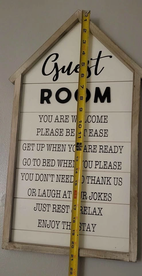 Guest room sign - photo 2