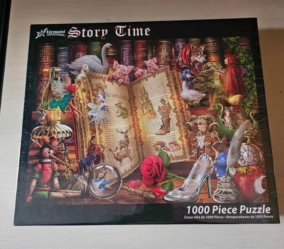 BNIB 1000 Piece Story Time Jigsaw Puzzle - photo 3
