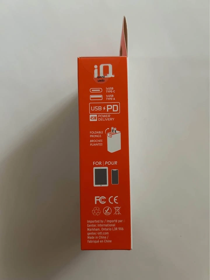 Brand New Sealed iQ PD45W Wall Charger (USB-C/A) Markham - photo 5