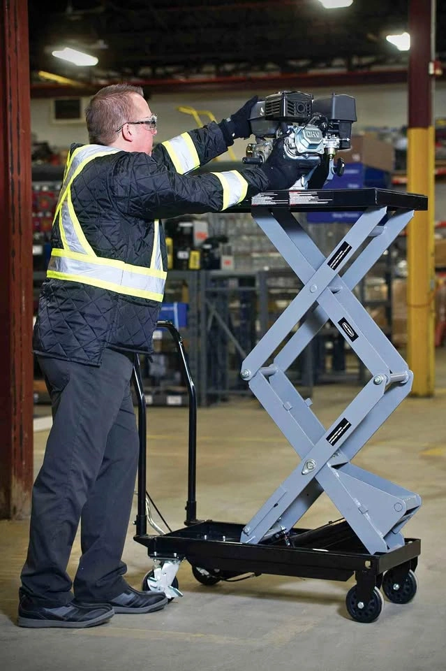 500 lb Hydraulic Rapidlift Cart