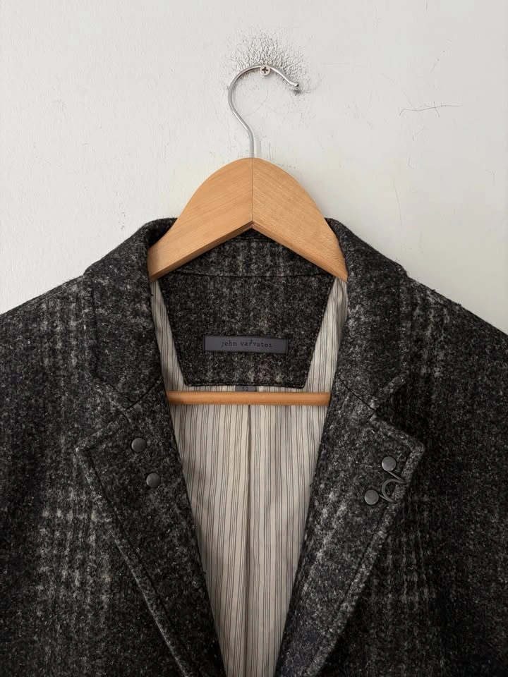 John Varvatos Collection Hook and Bar Blazer Jacket Size 52 - photo 3