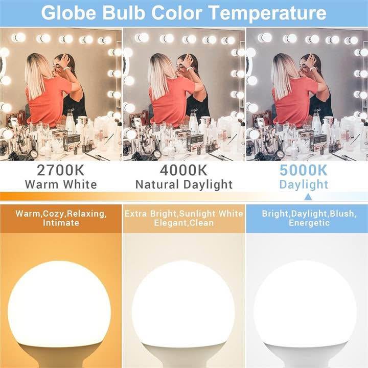 Vanity Light Bulb 5000K Daylight 8 Pack G2 - photo 3