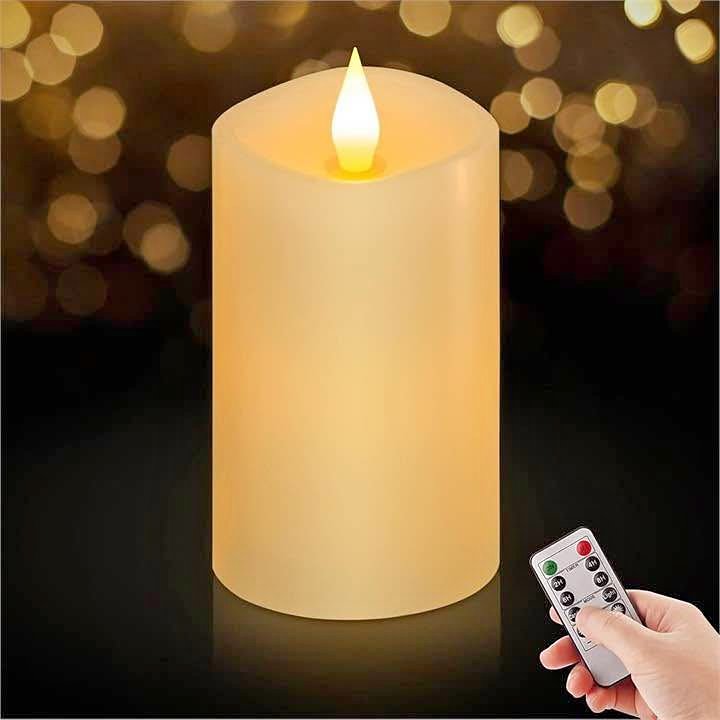 3" x 5" Flameless Candles Set of 1