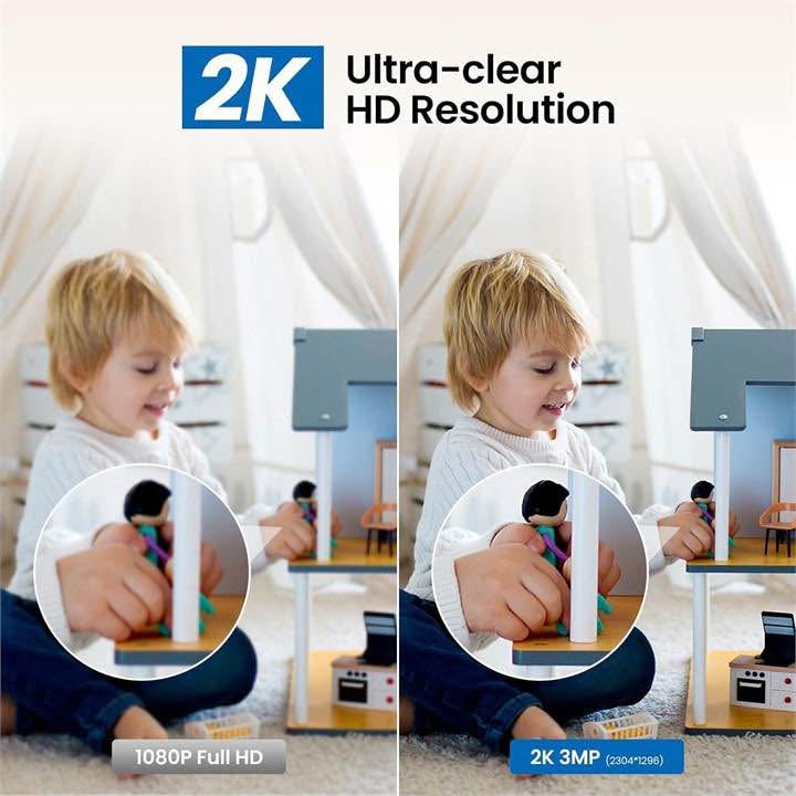 Smart Security Camera Indoor D1 (1, White+ - photo 3