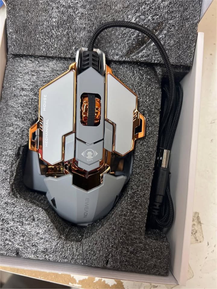 G5 USB Wired Gaming Mouse Silent/Metal 7 Button - photo 4