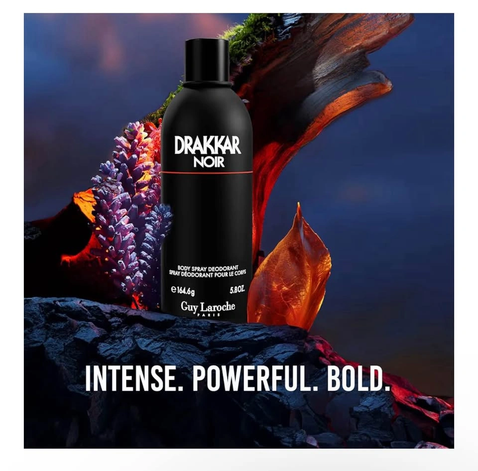 Drakkar Noir Body Spray Deodorant For Men - Long Lasting cologne - photo 4